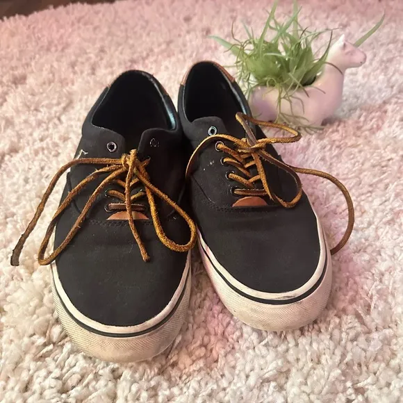 Ralph Lauren Polo Men’s casual sleek fashion Thorton Canvas Low-Top Snea…