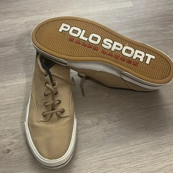 Ralph Lauren Polo Sport canvas shoes/sneaker men size 11.5 NWOT