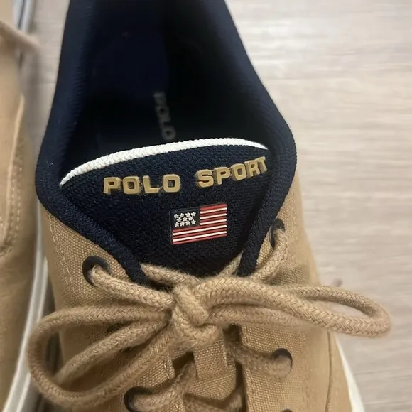 Ralph Lauren Polo Sport canvas shoes/sneaker men size 11.5 NWOT