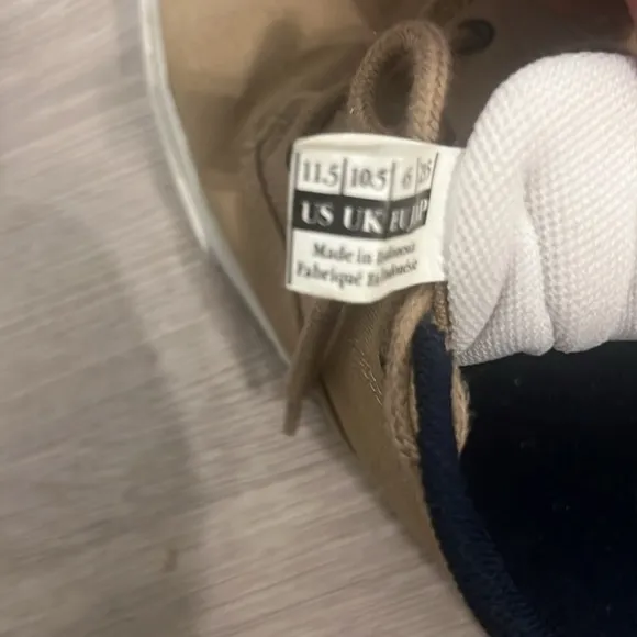 Ralph Lauren Polo Sport canvas shoes/sneaker men size 11.5 NWOT