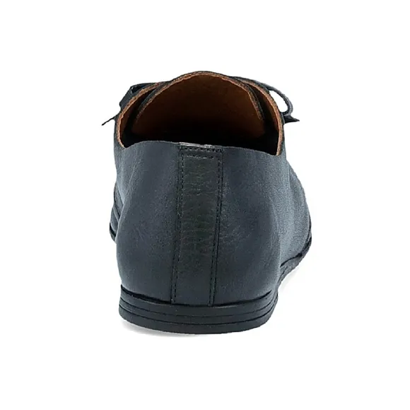Rare! NIB Miz Mooz New York Black Leather Empire Loafer Flats 42 11