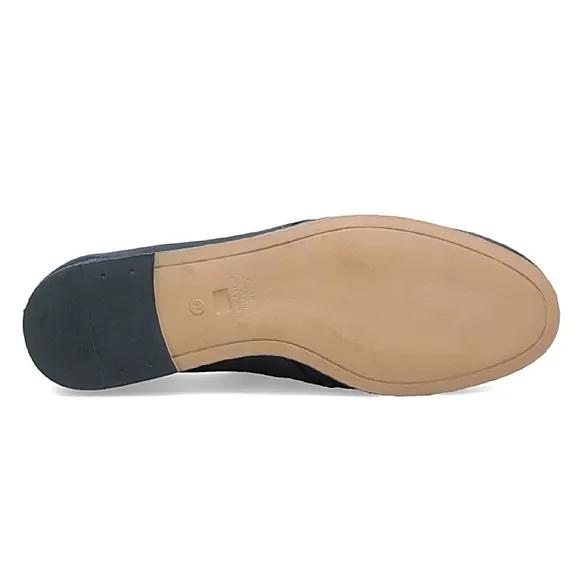 Rare! NIB Miz Mooz New York Black Leather Empire Loafer Flats 42 11