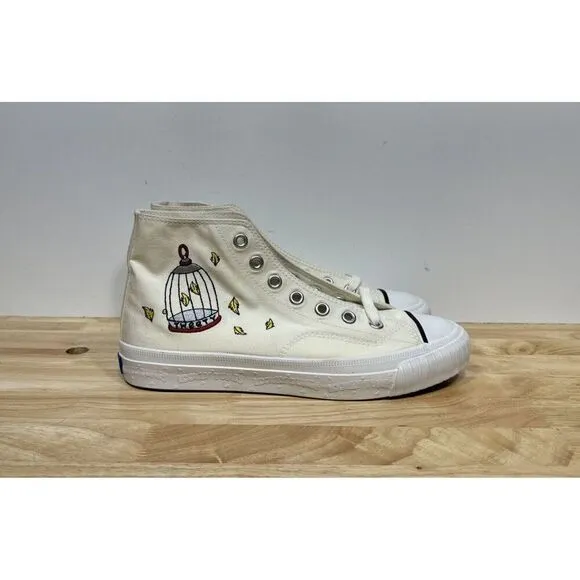 Rare Vintage Keds 90’s Looney Tunes High-Top Canvas Sneakers Shoes Womens Size 9