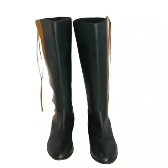 Rebecca Minkoff Ostrich Print Flat Boots Size 7