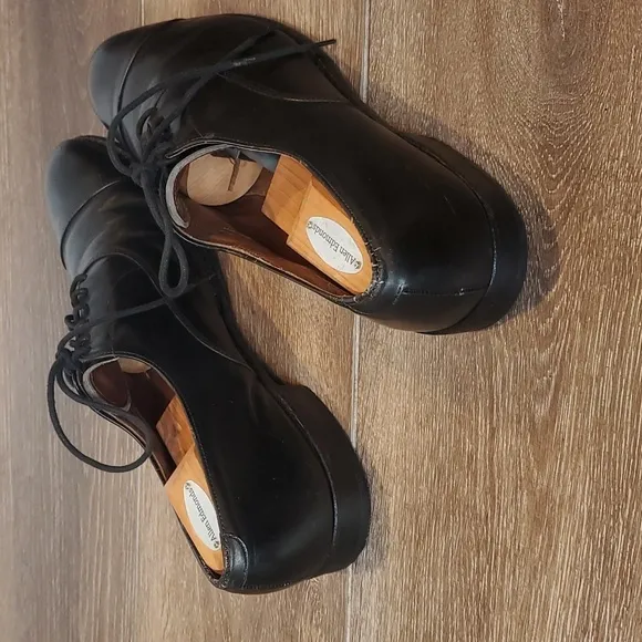 Recrafted‎ Allen Edmonds Park Avenue Dress Cap Toe Oxford Shoes Size 14B