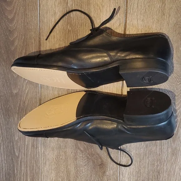 Recrafted‎ Allen Edmonds Park Avenue Dress Cap Toe Oxford Shoes Size 14B