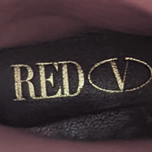 Red Valentino Tan Suede Bow Flat Boots....Size 40