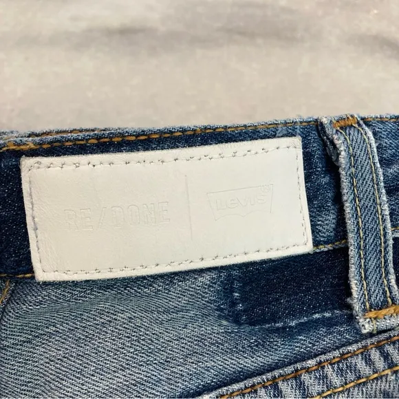 REDONE LEVIS Cutoff Denim Jean Shorts