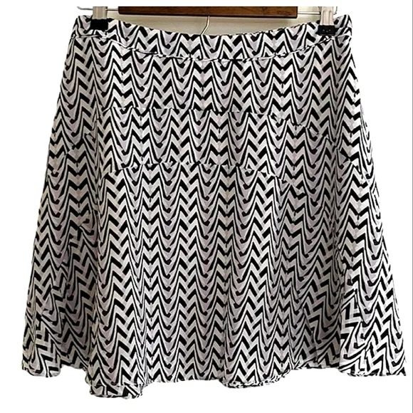REISS | Christa Printed Silk Mini Skirt