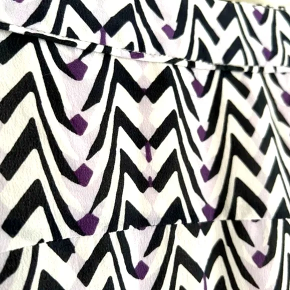 REISS | Christa Printed Silk Mini Skirt