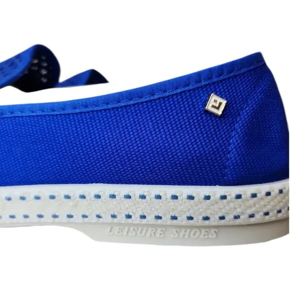 Rivieras Shoes Men 9 Women 12 CLASSIC Slip-On Navy Moccasins Unisex NWOT