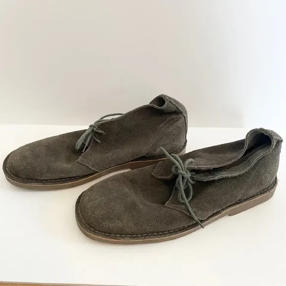 Robert Wayne Blake Suede Leather Desert Casual Lace Up Ankle Chukka Boots 11