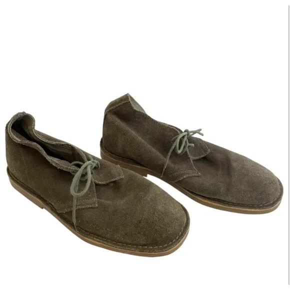Robert Wayne Blake Suede Leather Desert Casual Lace Up Ankle Chukka Boots 11