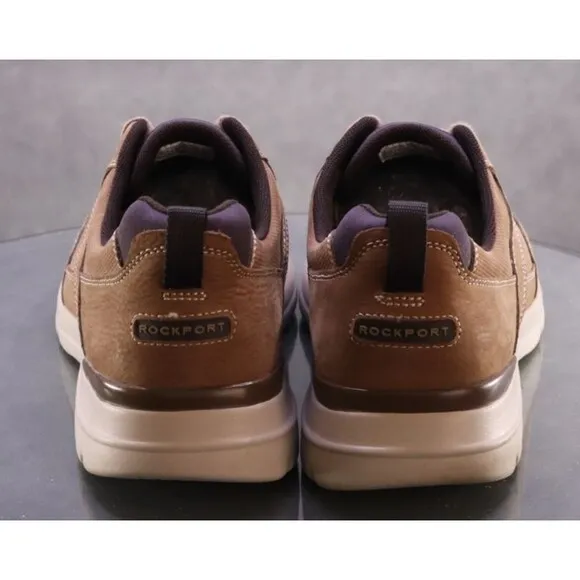 Rockport City Edge $130 Men's Casual Sneakers Shoes Size 14 (W) Wide Leather Tan