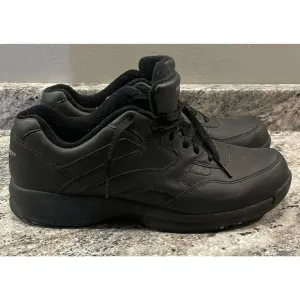 Rockport Prowalker Shoes Casual Walking Black Leather APM32611 Mens 12