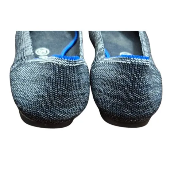 ROTHY'S The Point $145 Granite Heather Flats -RETIRED- Women's Size 8.5 W