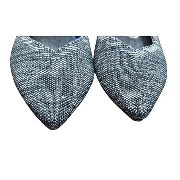 ROTHY'S The Point $145 Granite Heather Flats -RETIRED- Women's Size 8.5 W