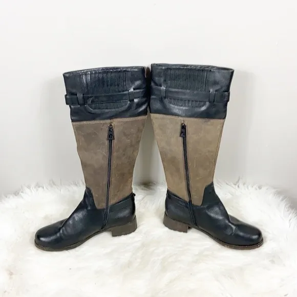 RUDSAK Two-Toned Leather Riding Boots Size 40