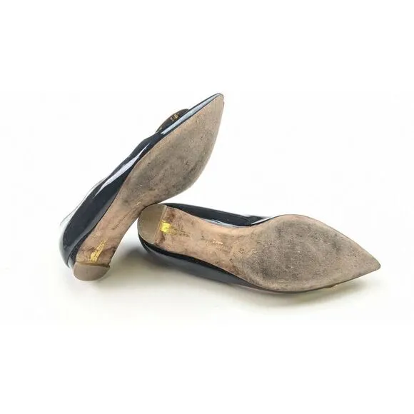 RupertSanderson Bedfa Patent Leather Flats Sz 37