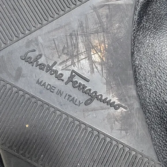 Salvatore Ferragamo My Joy Ballet Flats balletcore shoes black size 8.5