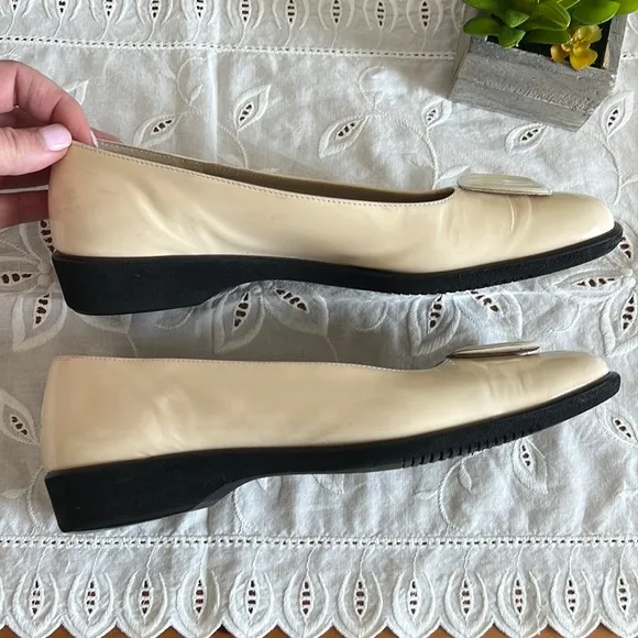Salvatore Ferragamo Patent Leather Flats