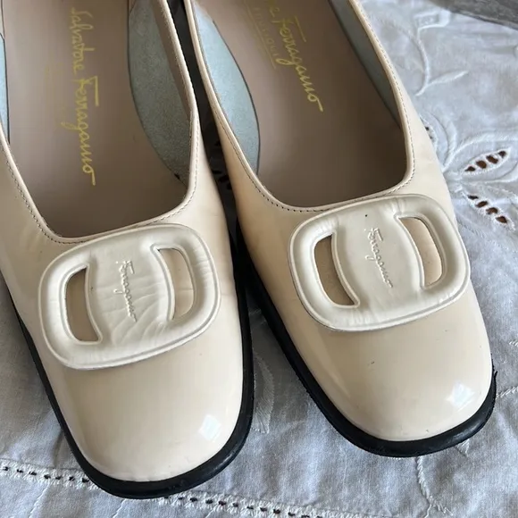 Salvatore Ferragamo Patent Leather Flats