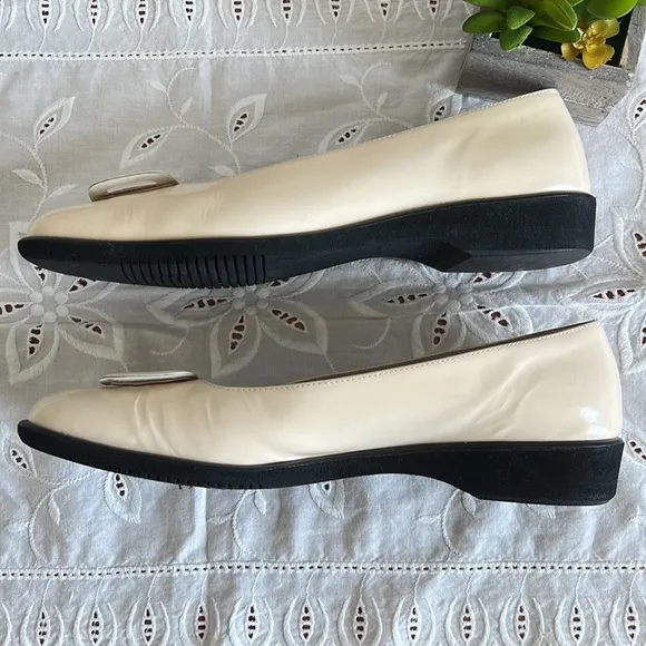 Salvatore Ferragamo Patent Leather Flats