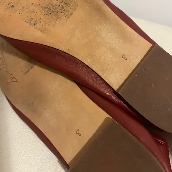 Sam Edelman (Felicia Burgundy Leather Ballet Flats Women’s size 8