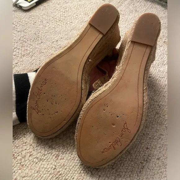 Sam Edelman Snakeskin Wedges Cute Comfy Luxury Espadrille Trendy Summer Spring