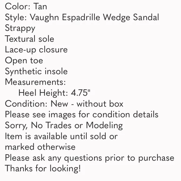Sam Edelman Vaughn Open Toe Wedges Tan size 9.5