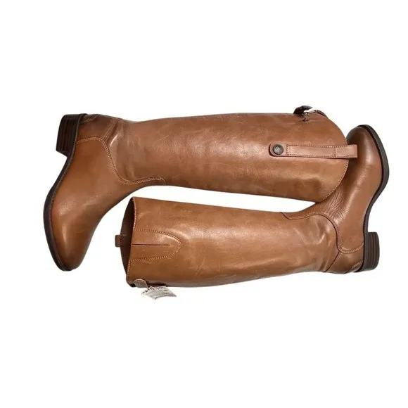 Sam Edelman Women's Penny Brown Leather Riding Boots Size 7