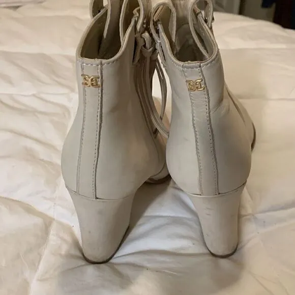 SAM EDELMAN, heeled boots, 7.5 ,