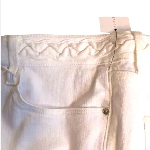 Sanctuary Connector Kick Crop Jeans NWT Size 32
