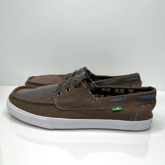 Sanuk Scurvy men’s canvas sneakers shoes