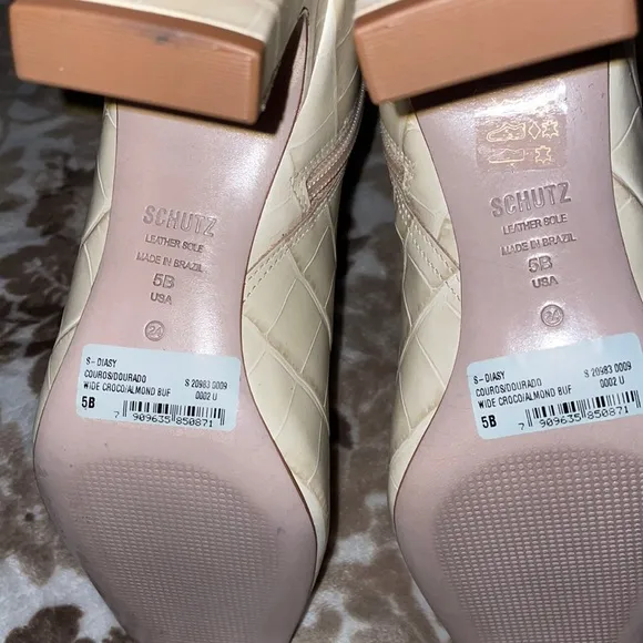 Schutz heeled boots