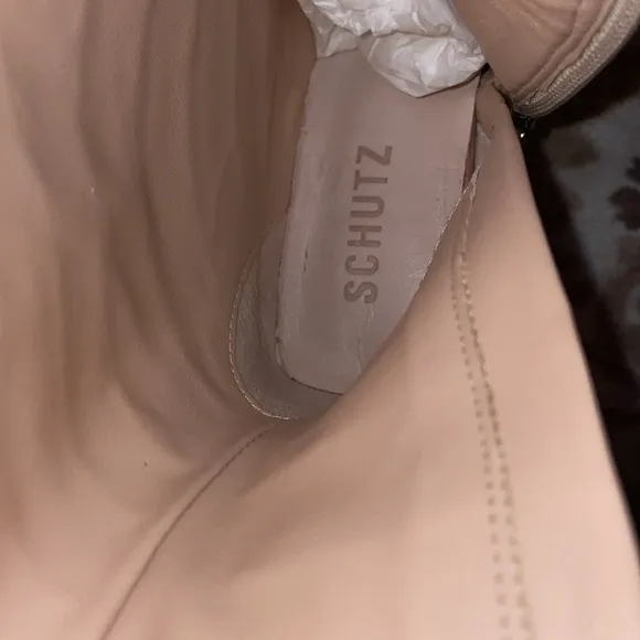 Schutz heeled boots
