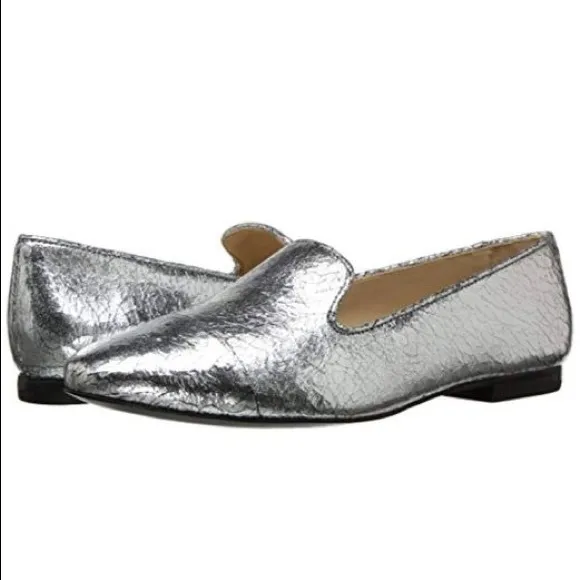 Schutz Metallic Loafer
