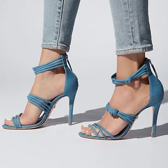 Schutz Suely Nubuck Strappy Sandal 9.5