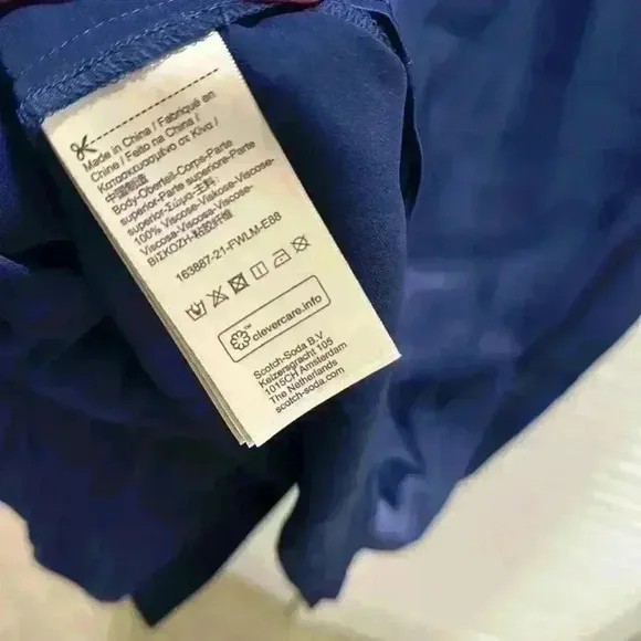 SCOTCH &amp; SODA Lustrous Slip Dress
