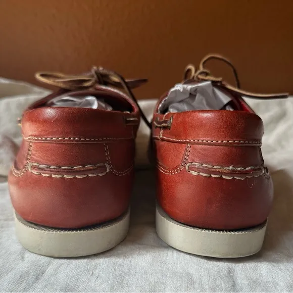Sebago “Caravel Casual” Dark Red Boat Shoes Size 13M Excellent Condition!