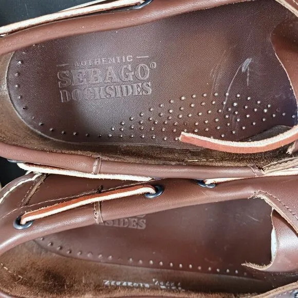 Sebago Dockside Men's Boat Shoes Size 13 Wide