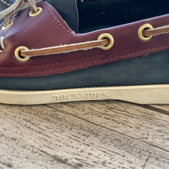 Sebago Docksiders Portland Spinnaker Boat Shoes Womens Size 9 Mens Size 7