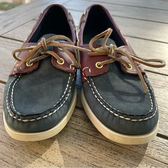 Sebago Docksiders Portland Spinnaker Boat Shoes Womens Size 9 Mens Size 7