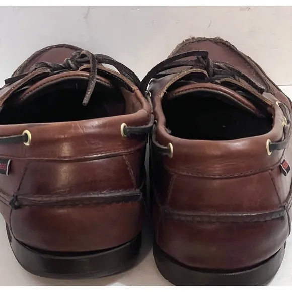 Sebago Docksides‎ Men's Size 15 WV Leather Boat Shoes Clean Minimal Wear