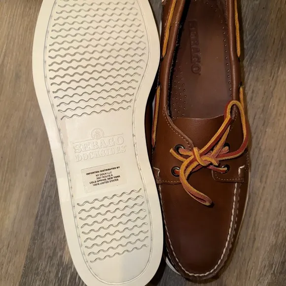 Sebago Men's Brown Boat Shoes