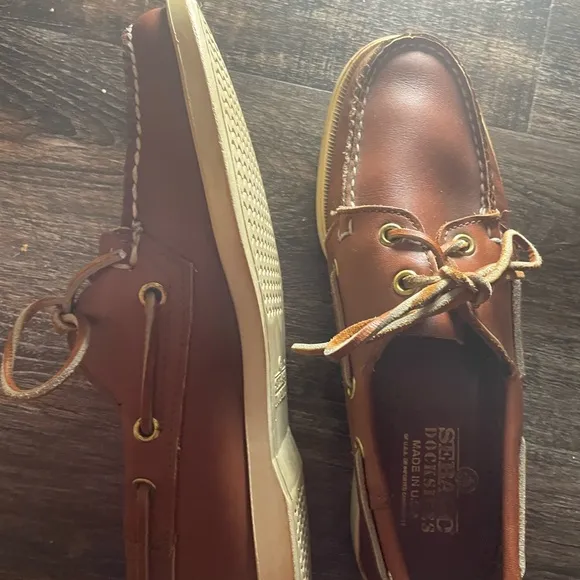 Sebago Men's Portland Dockside Leather Boat Shoe 9M