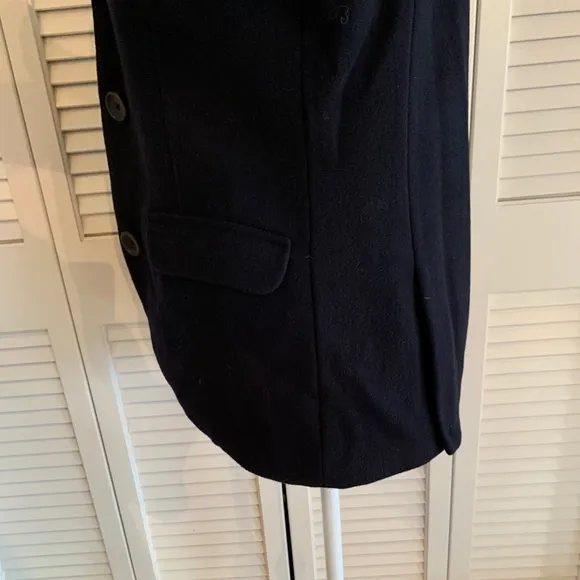Sebago Women’s Wool Blend Lined Navy Blue Crest Insignia Blazer NWT Size Medium