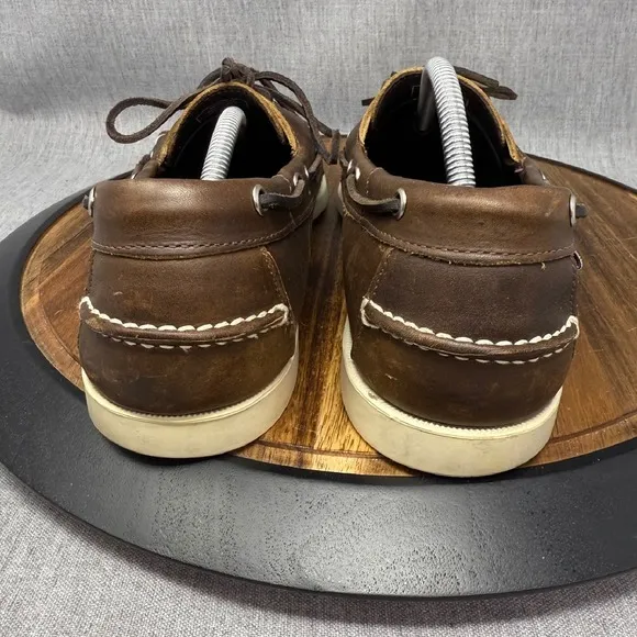 Sebago x Ronnie Fieg Docksides Men's Size 13 Brown Leather Boat Shoes Deck