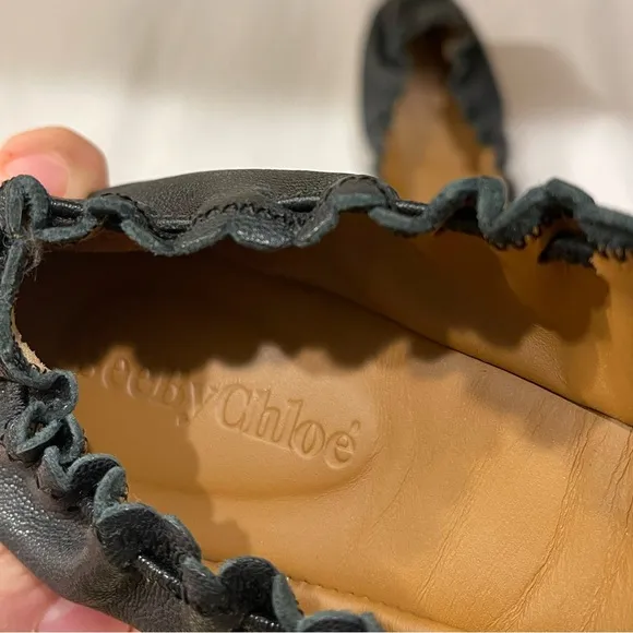 SEE BY CHLOÉ Jane Leather Ballet Flats