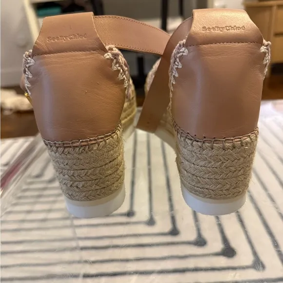 See by Chloe Glyn Platform Espadrille, Size 9, NWOT